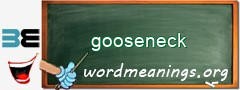 WordMeaning blackboard for gooseneck